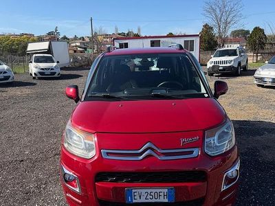 Usata Citroën C3 Picasso Exclusive 92 CV (67 kW) 2014 Rosso Monovolume