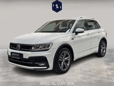 Usata VW Tiguan Sportline 150 CV (110 kW) 2019 Bianco SUV