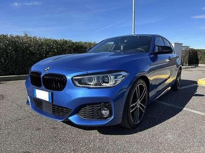 Usata BMW 118 M Sport 150 CV (110 kW) 2019 Blu/azzurro Utilitaria