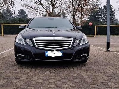 Usata Mercedes E350 Avantgarde 231 CV (169 kW) 2009 Nero Berlina