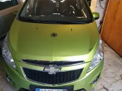Begagnad Chevrolet Spark LT 81 HK (59 kW) 2010 Grön Halvkombi