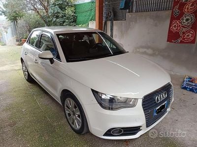 Usata Audi A1 Sportback 105 CV (77 kW) 2012 Bianco Utilitaria