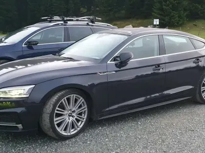 Usata Audi A5 Sportback S-Line 218 CV (160 kW) 2017 Blu/azzurro Utilitaria