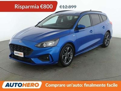 Blu Usata 2019 Ford Focus ST-Line Station wagon | 12.099 € (Buon prezzo)