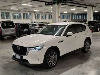 Nuova Mazda CX-60 Exclusive-Line 200 CV (147 kW) 2025 Arctic white pastello SUV
