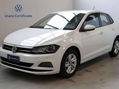 Usata VW Polo Comfortline 65 CV (47 kW) 2018 0q pure white Berlina