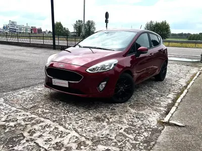 Usata Ford Fiesta Titanium 85 CV (62 kW) 2018 Rosso Utilitaria