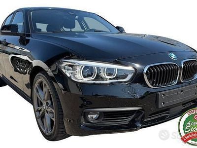 Usata BMW 118 Sport Line 136 CV (100 kW) 2019 Nero Utilitaria
