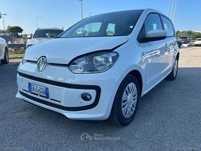 Begagnad VW up! move up! 68 HK (50 kW) 2014 Vit Halvkombi