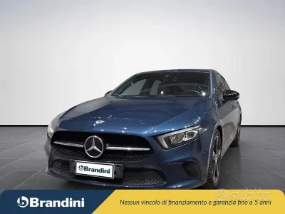 Usata Mercedes A180 Edition 116 CV (85 kW) 2021 Blu Berlina