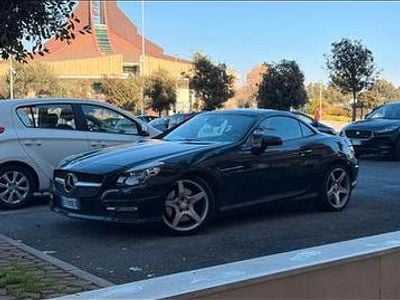 Usata Mercedes SLK200 184 CV (135 kW) 2013 Nero Cabrio