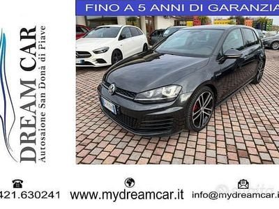 Usata VW Golf VII GTD 184 CV (135 kW) 2017 Grigio Berlina