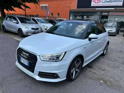 Usata Audi A1 Sportback Sport 90 CV (66 kW) 2016 Bianco Utilitaria