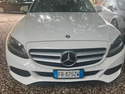 Usata Mercedes C200 136 CV (100 kW) 2016 Bianco Station wagon