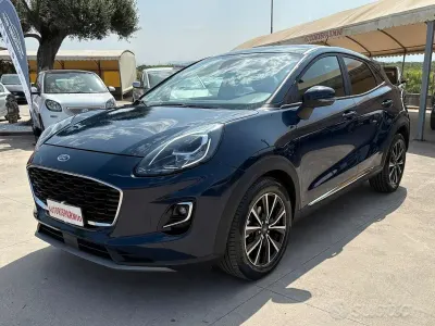 Usata Ford Puma Titanium X 120 CV (88 kW) 2022 Blu SUV