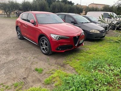 Usata Alfa Romeo Stelvio Ti 210 CV (154 kW) 2020 Rosso SUV