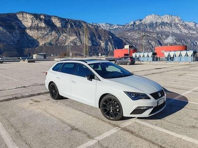 Usata Seat Leon ST FR 150 CV (110 kW) 2020 Bianco Station wagon