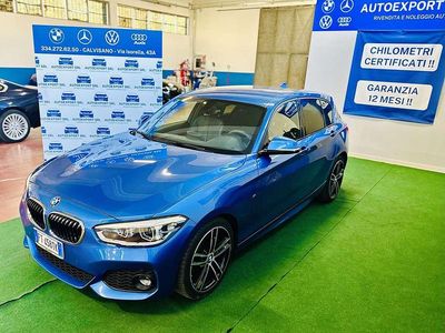 Usata BMW 116 M Sport 116 CV (85 kW) 2018 Blu/azzurro Utilitaria