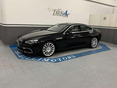 Usata BMW 640 Luxury Line 313 CV (230 kW) 2015 Black sapphire Coupé