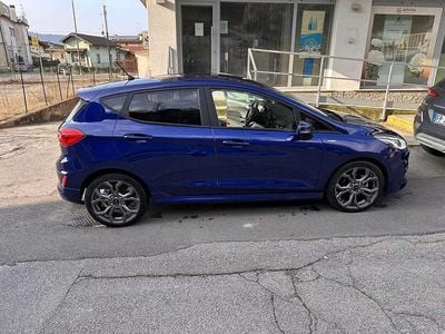 Usata Ford Fiesta ST-Line 86 CV (63 kW) 2017 Blu/azzurro Berlina