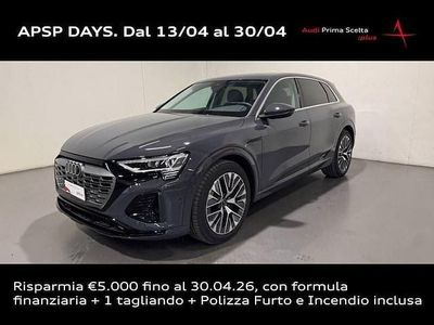 Usata Audi Q8 e-tron S-Line 300 kW (408 CV) 2024 Grigio magnete SUV