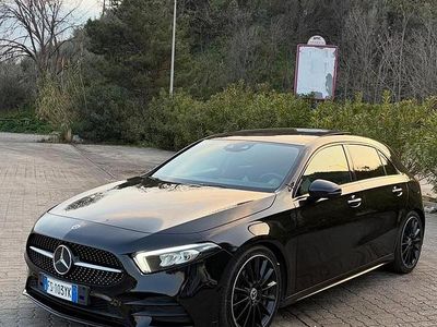 Begagnad Mercedes A180 Premium 116 HK (85 kW) 2019 Svart Sedan