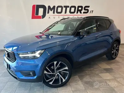 Usata Volvo XC40 R-Design 190 CV (139 kW) 2018 Blu/azzurro SUV