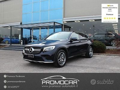 Usata Mercedes GLC250 Premium 204 CV (150 kW) 2019 Blu Coupé
