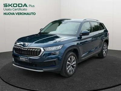 Käytetty Skoda Kodiaq Style 150 HP (110 kW) 2023 Sininen Katumaasturi
