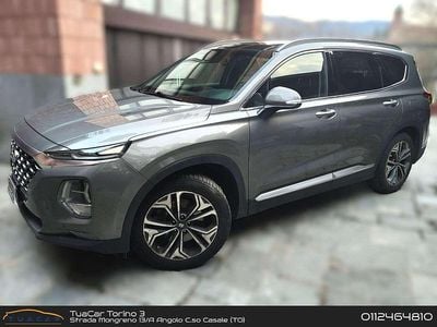 Usata Hyundai Santa Fe XPrime 200 CV (147 kW) 2019 Marrone SUV