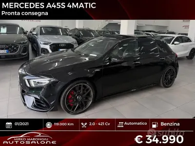 Usata Mercedes A45 AMG AMG 421 CV (309 kW) 2021 Nero Utilitaria