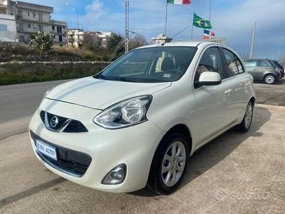 Usata Nissan Micra Acenta 80 CV (58 kW) 2015 Bianco Utilitaria