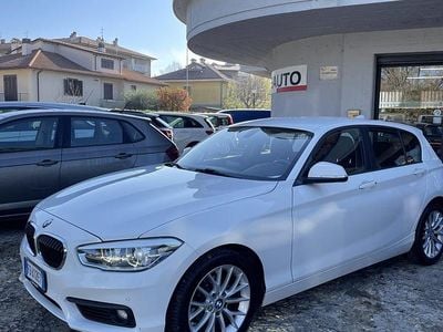 Usata BMW 114 Sport Line 95 CV (69 kW) 2016 Bianco Utilitaria
