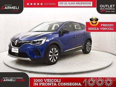 Usata Renault Captur Zen 101 CV (74 kW) 2020 Blu SUV