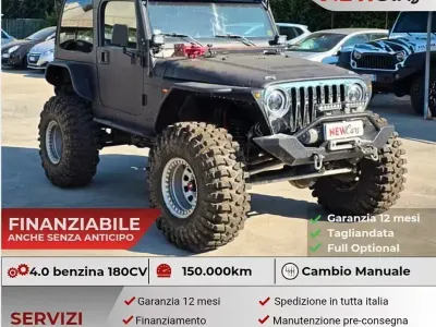 Usata Jeep Wrangler 177 CV (130 kW) 1997 Nero SUV