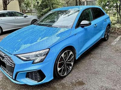 Usata Audi A3 S-Line 150 CV (110 kW) 2022 Blu/azzurro Berlina