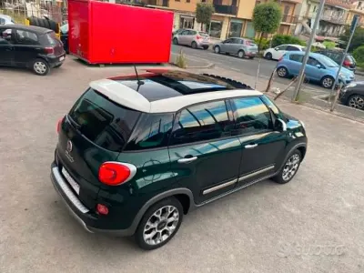 Usata Fiat 500L Trekking 105 CV (77 kW) 2015 Verde Monovolume