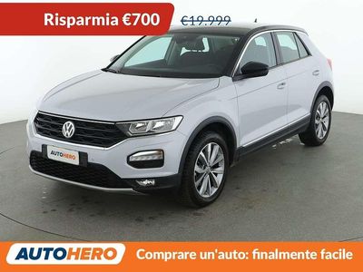 Usata VW T-Roc Style 116 CV (85 kW) 2020 Bianco SUV