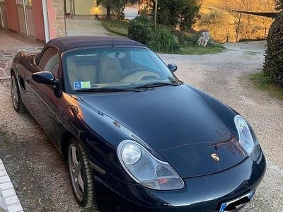 Usata Porsche Boxster 220 CV (161 kW) 2000 Blu Cabrio
