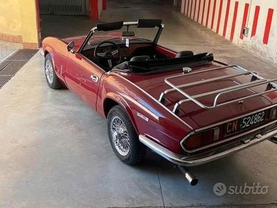 Usata Triumph Spitfire 1970 Rosso Cabrio