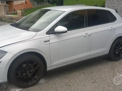 Usata VW Polo R-line 95 CV (69 kW) 2020 Bianco Utilitaria