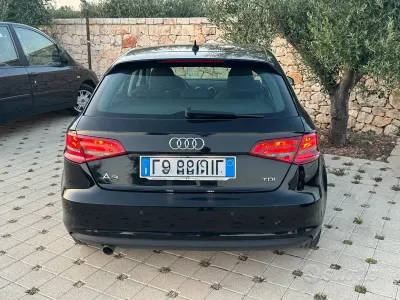 Usata Audi A3 110 CV (80 kW) 2016 Nero Berlina