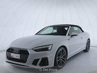 Usata Audi A5 Cabriolet S-Line 204 CV (150 kW) 2023 Bianco Cabrio