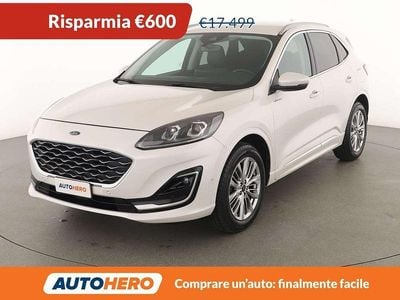 Usata Ford Kuga Vignale 150 CV (110 kW) 2020 Bianco SUV