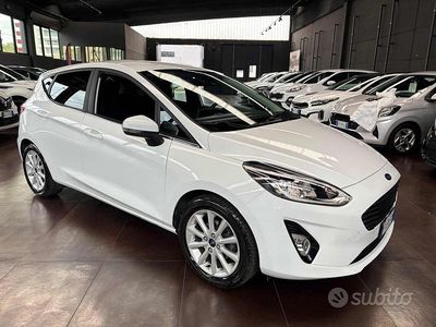 Usata Ford Fiesta Titanium 75 CV (55 kW) 2019 Bianco Utilitaria