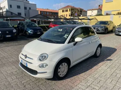 Usata Fiat 500 Lounge 69 CV (50 kW) 2017 Bianco Utilitaria