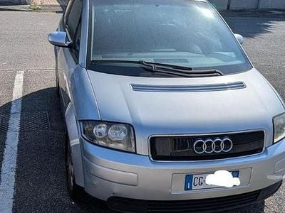 Usata Audi A2 Comfort 75 CV (55 kW) 2003 Argento Utilitaria