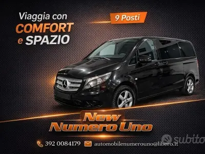 Usata Mercedes Vito 136 CV (100 kW) 2015 Nero Furgone