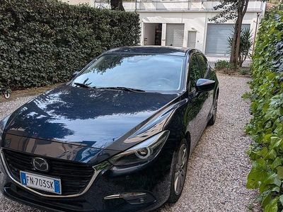 Usata Mazda 3 150 CV (110 kW) 2018 Blu Berlina