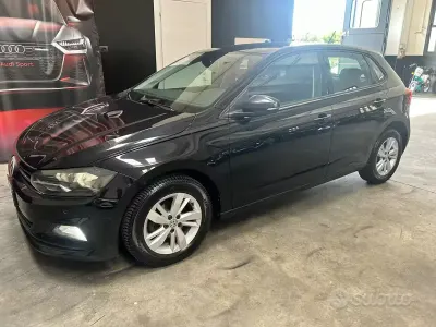 Usata VW Polo 75 CV (55 kW) 2018 Nero Utilitaria